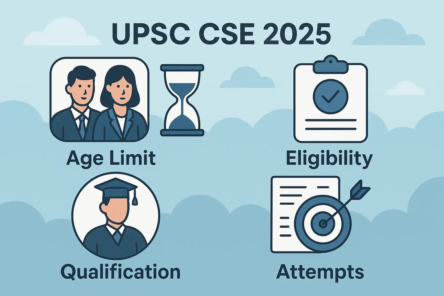 UPSC CSE 2025: Age Limit, Eligibility, Qualification, and Attempts