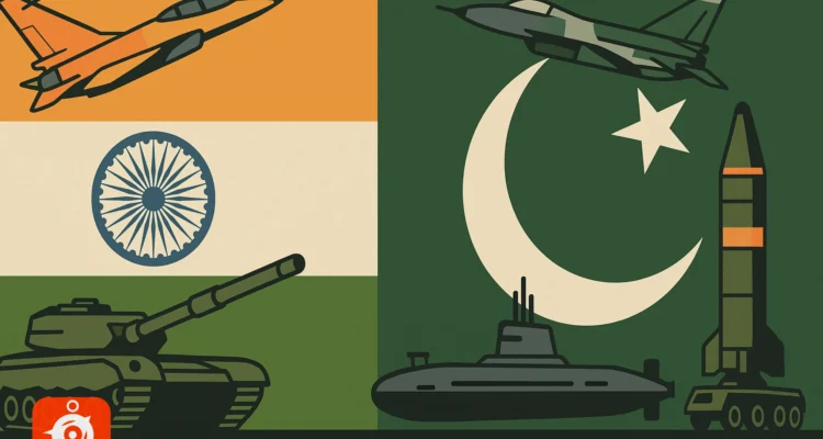 India vs. Pakistan Military Comparison 2025