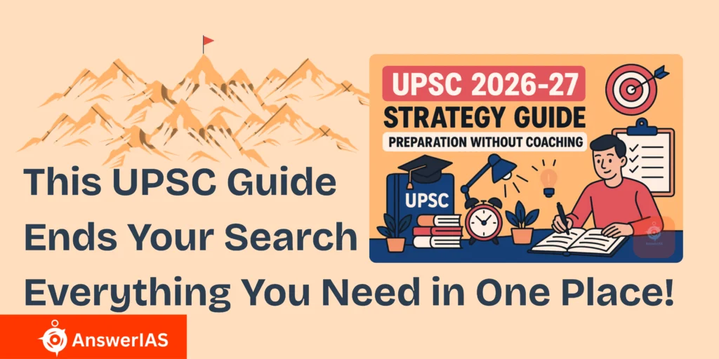 UPSC Preparation Guide 2026 2027