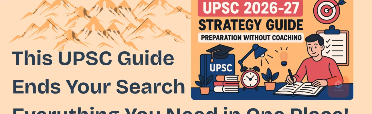 UPSC 2026 preparation strategy