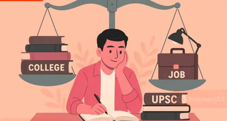How to Balance UPSC Preparation with a Job or College : Lesson from UPSC Toppers ?