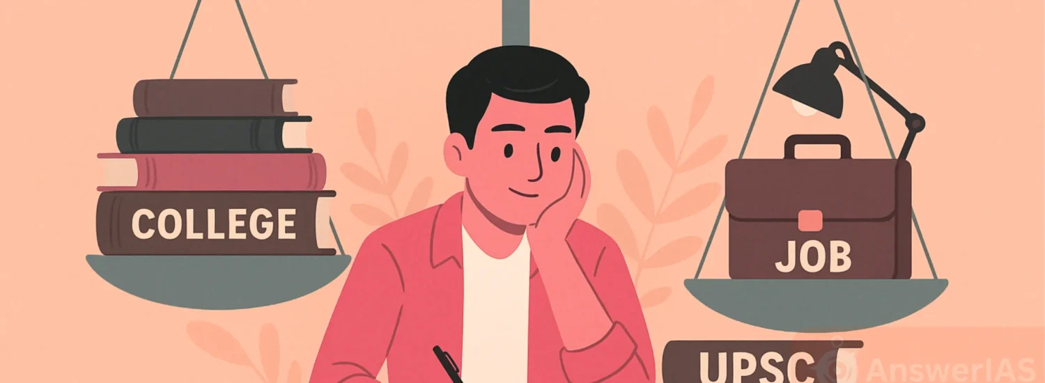 How to Balance UPSC Preparation with a Job or College : Lesson from UPSC Toppers ?