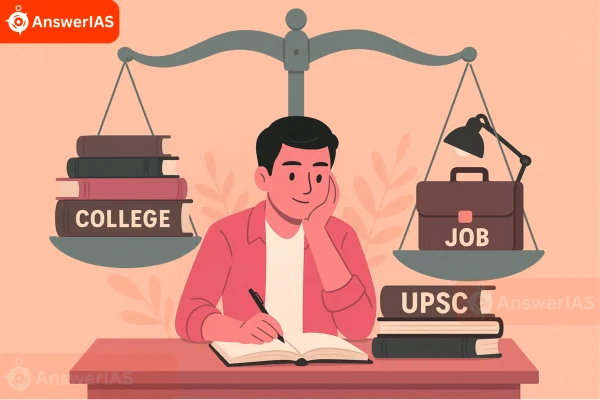 How to Balance UPSC Preparation with a Job or College : Lesson from UPSC Toppers ?