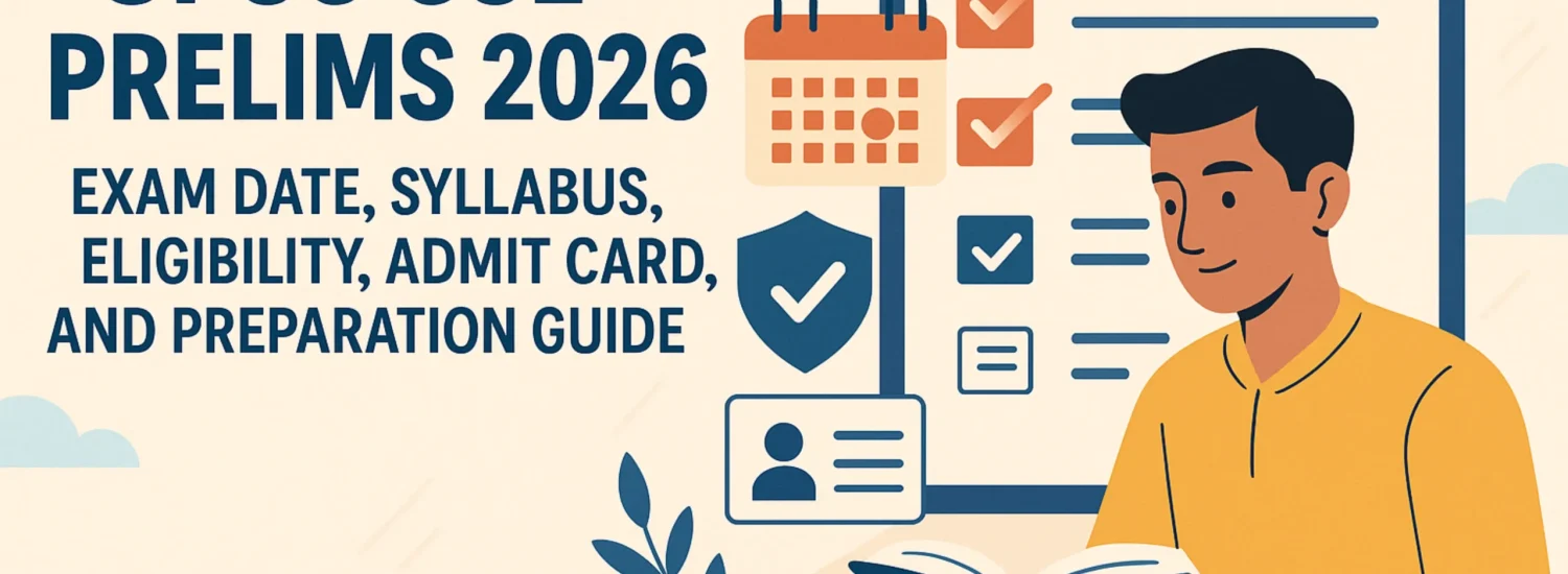 UPSC CSE Prelims 2026