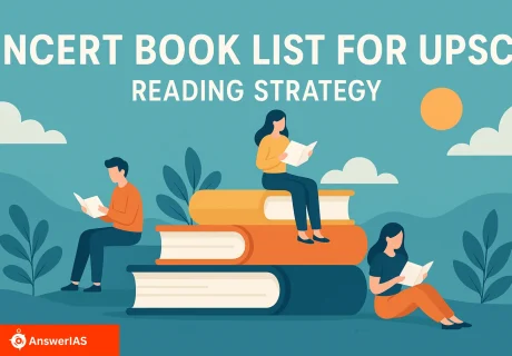 NCERT Book List for UPSC , Reading Strategy