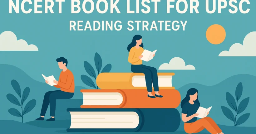 NCERT Book List for UPSC , Reading Strategy