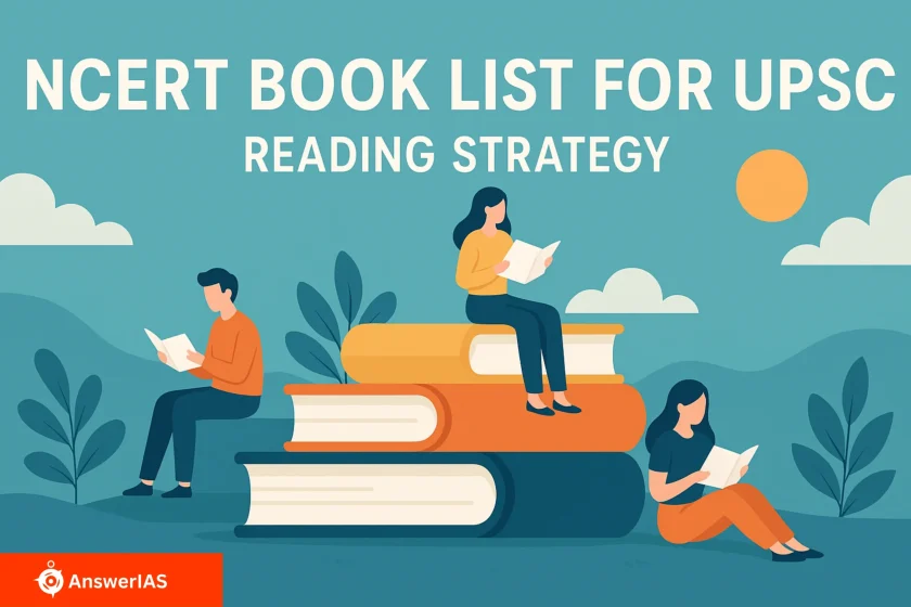 NCERT Book List for UPSC , Reading Strategy
