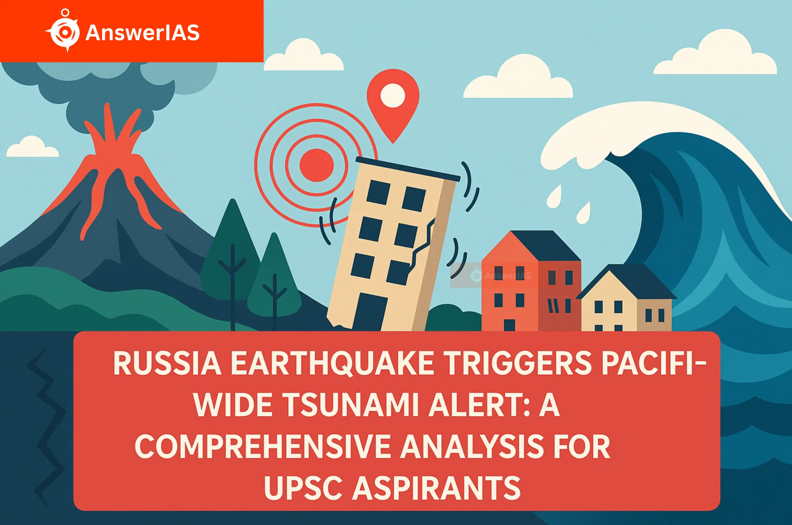 30 July Russia Earthquake Triggers Pacific-Wide Tsunami Alert: A Comprehensive Analysis for UPSC Aspirants 1 30 July Russia Earthquake