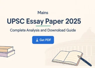 UPSC Essay 2025