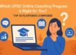 UPSC online coaching