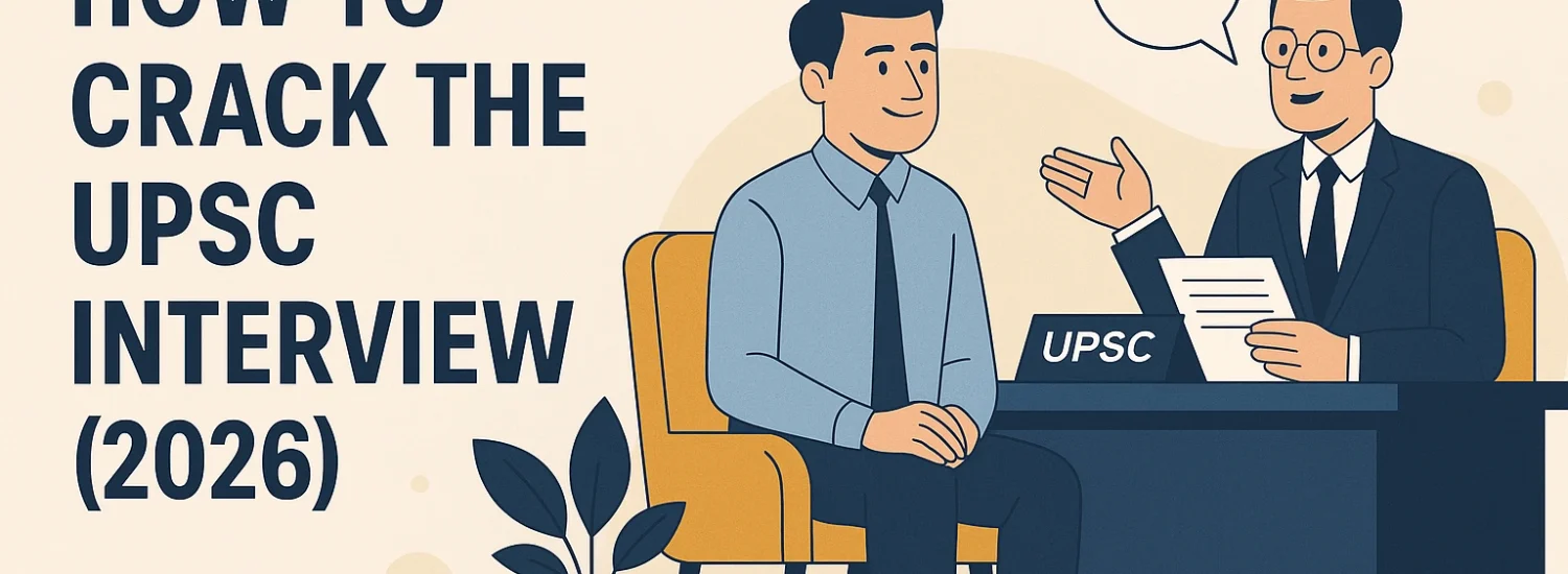 How to Crack the UPSC Interview (2026): A Rational Strategy to Face the Personality Test with Confidence