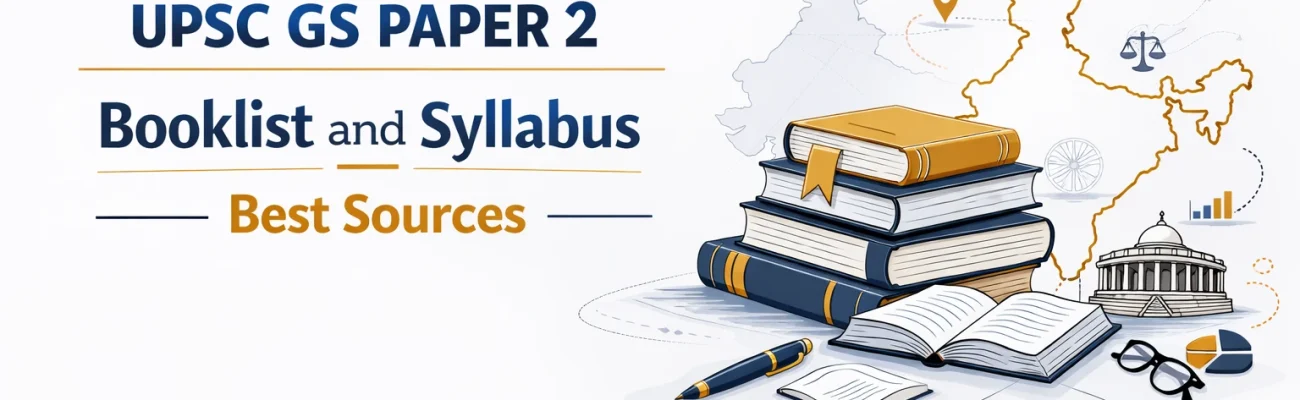 UPSC General Studies Paper 2 Preparation Strategy: Complete Booklist and Syllabus Guide