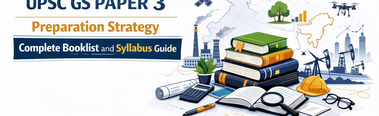 UPSC GS Paper 3 Preparation Strategy: Complete Booklist and Syllabus Guide