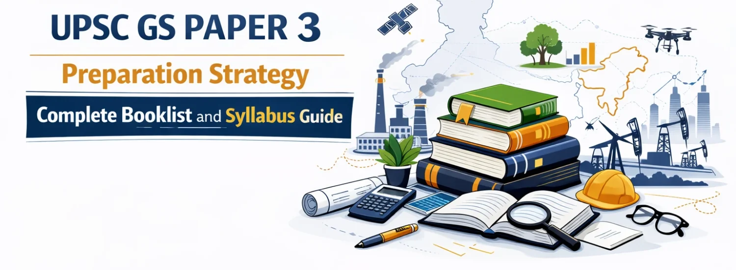 UPSC GS Paper 3 Preparation Strategy: Complete Booklist and Syllabus Guide