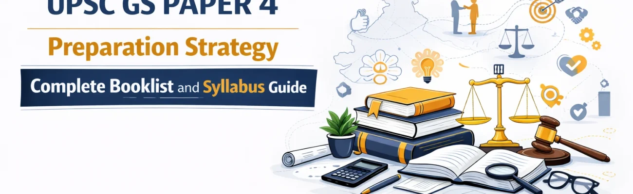 UPSC GS Paper 4 Preparation Strategy: Complete Booklist and Syllabus Guide