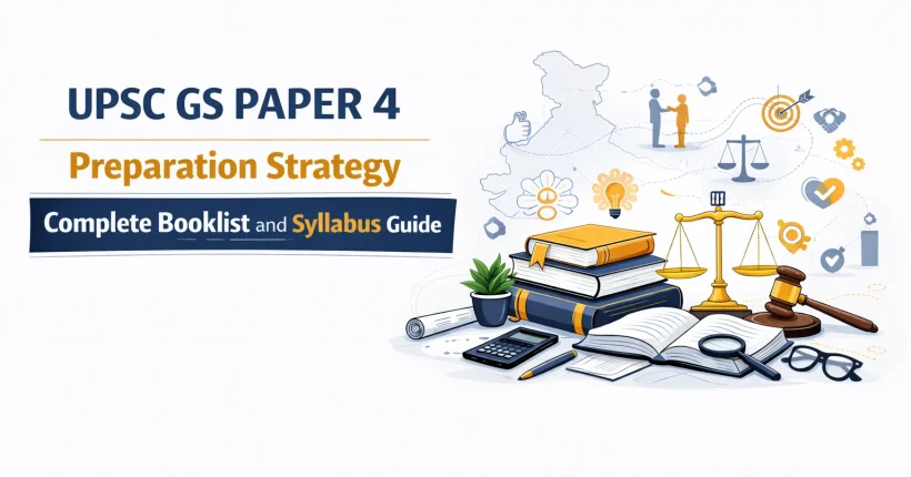 UPSC GS Paper 4 Preparation Strategy: Complete Booklist and Syllabus Guide