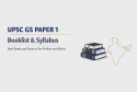 UPSC GS Paper 1 Booklist and Syllabus: Best Sources