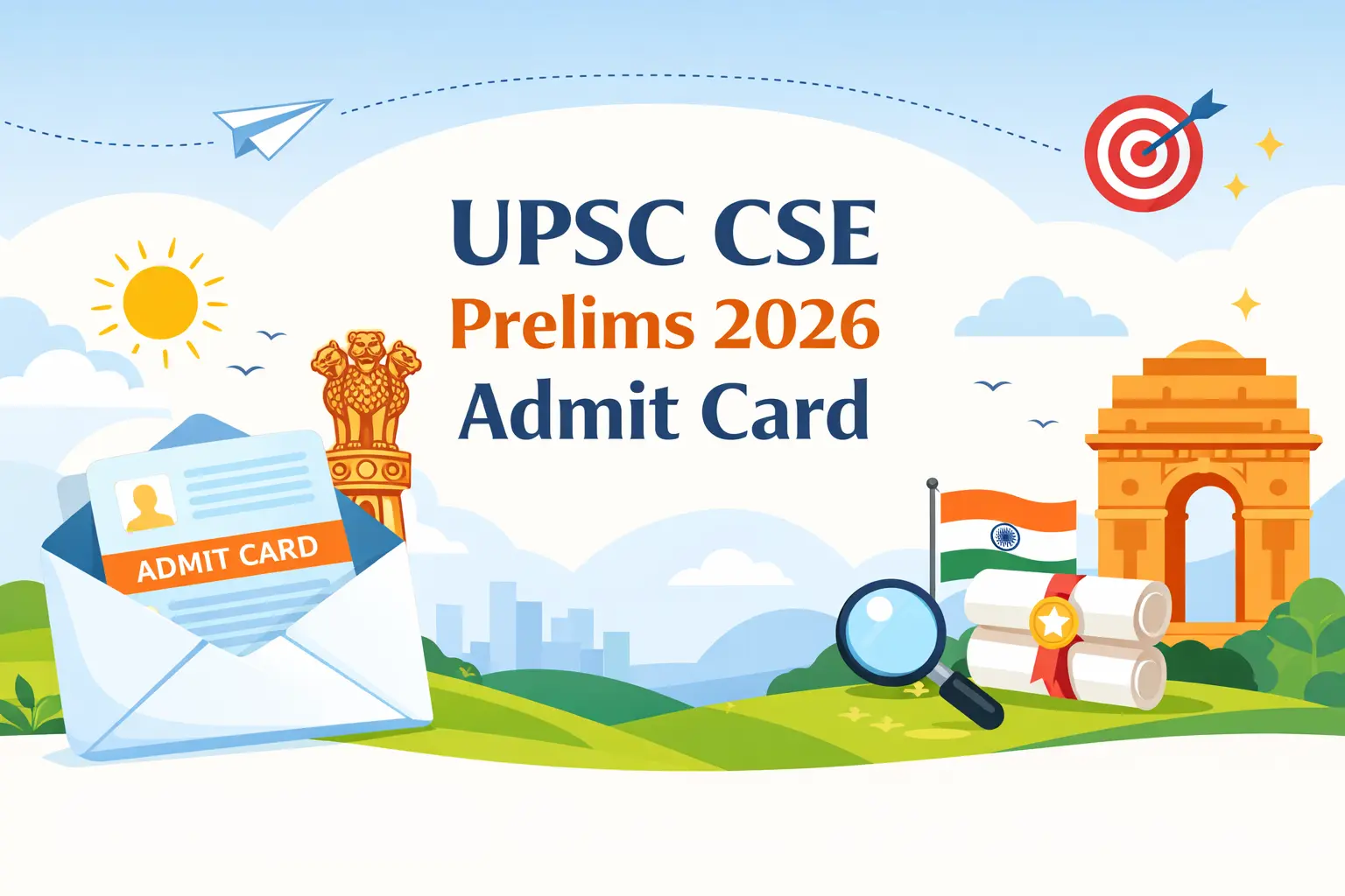 UPSC CSE Prelims 2026 Admit Card